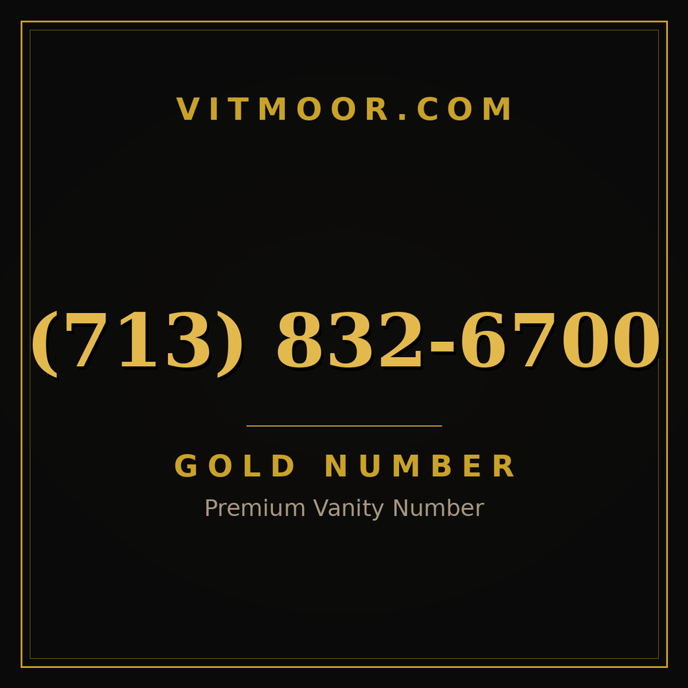 713 832-6700