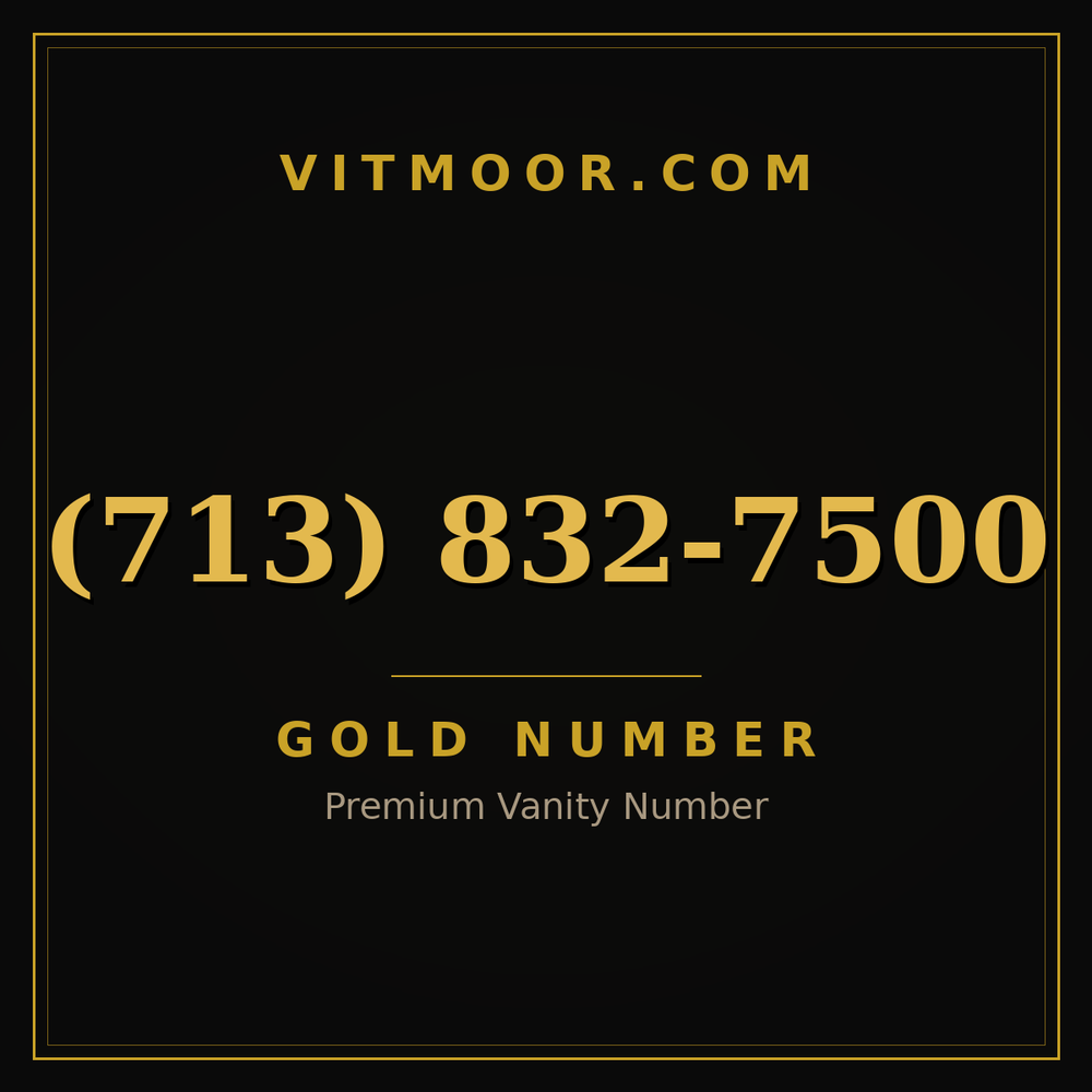 713 832-7500