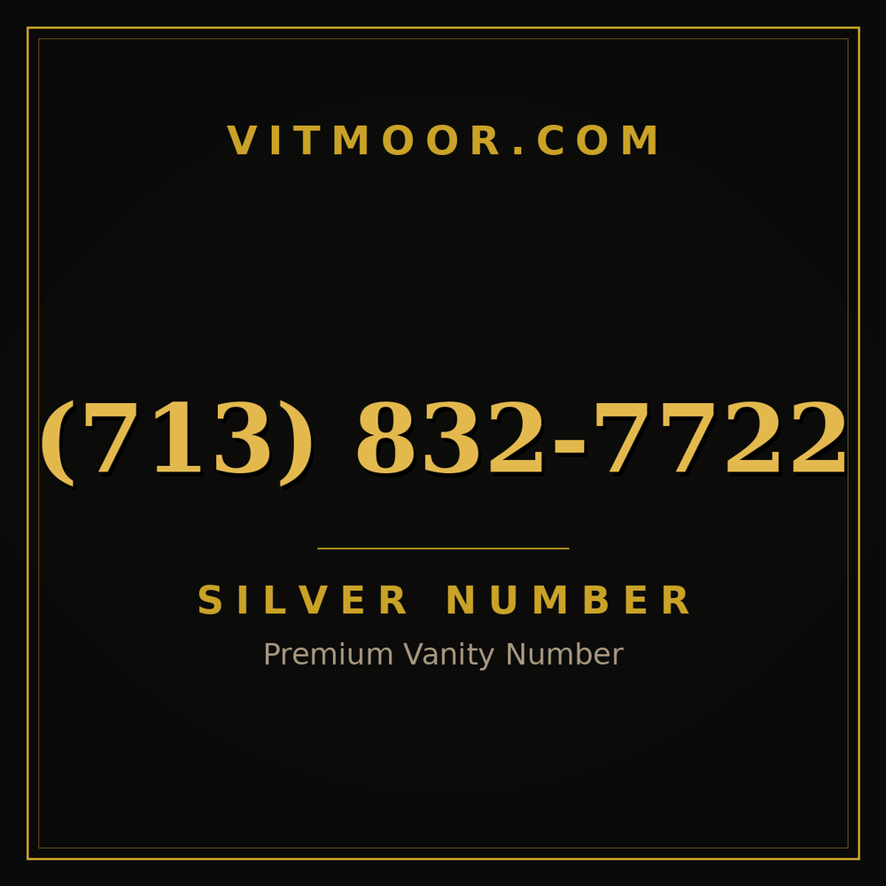 713 832-7722