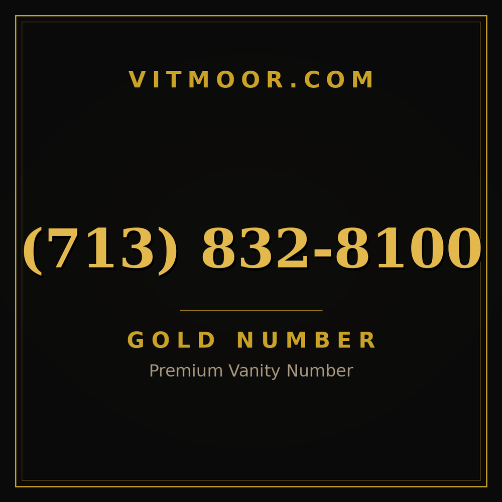 713 832-8100