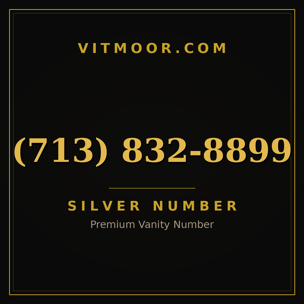 713 832-8899