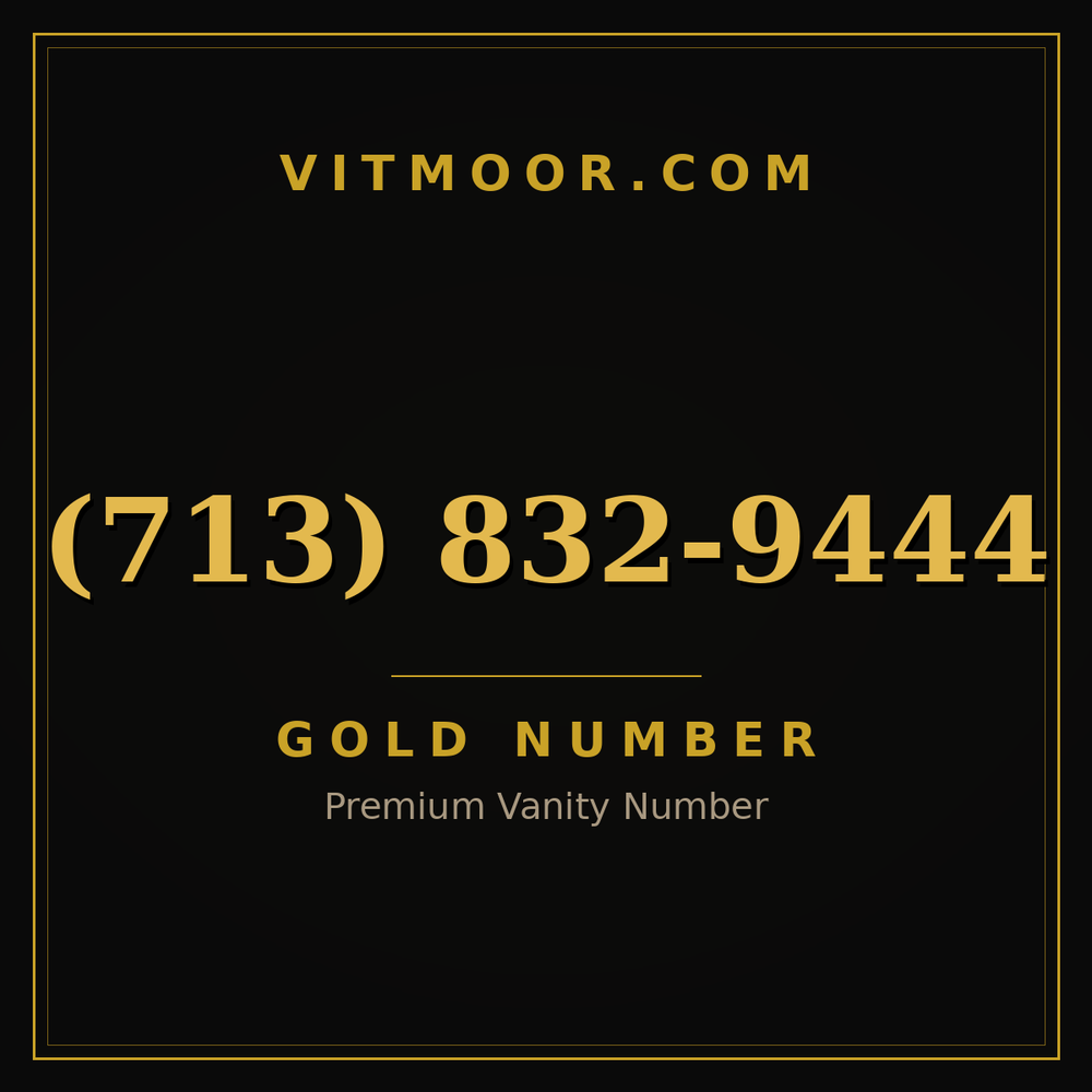 713 832-9444