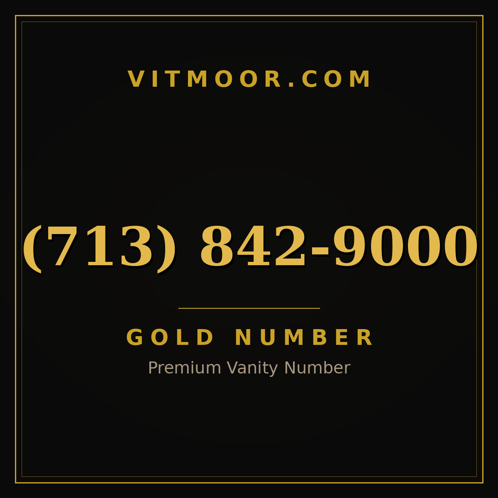 713 842-9000