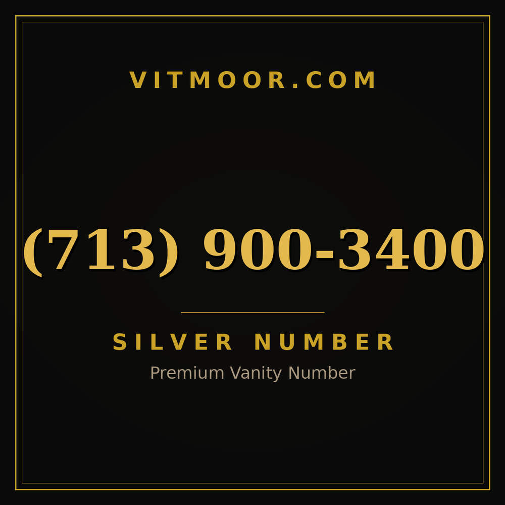 713 900-3400