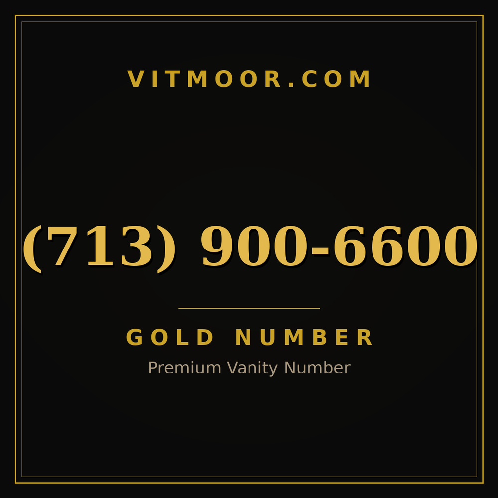 713 900-6600