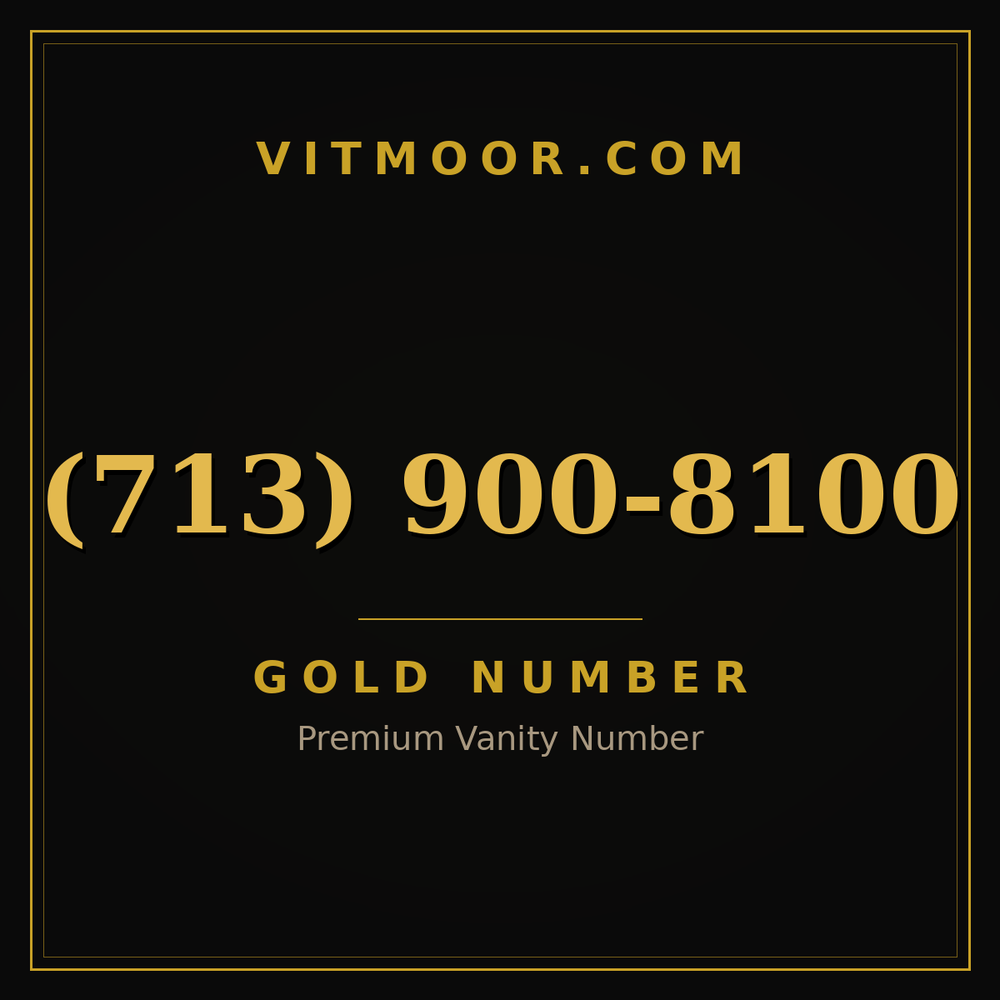 713 900-8100