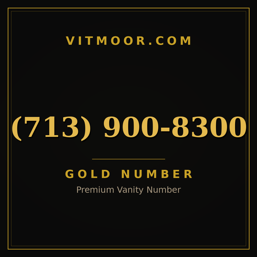 713 900-8300