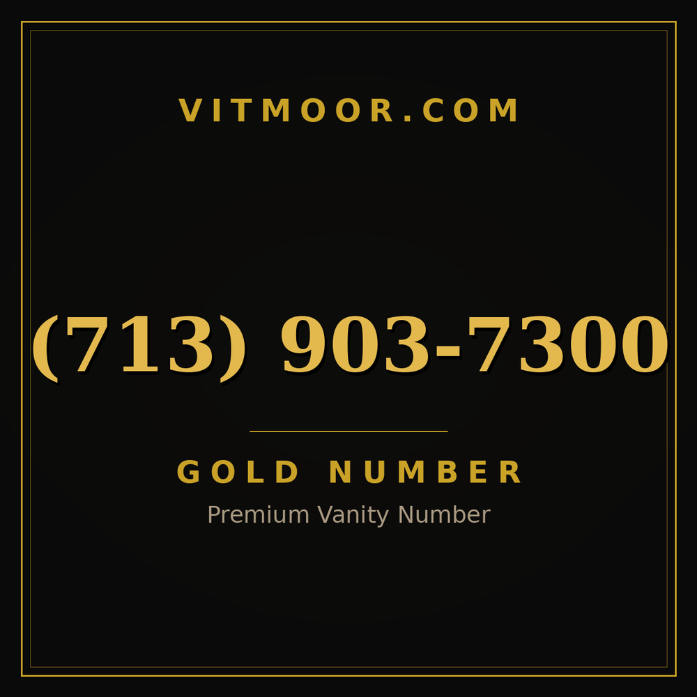 713 903-7300