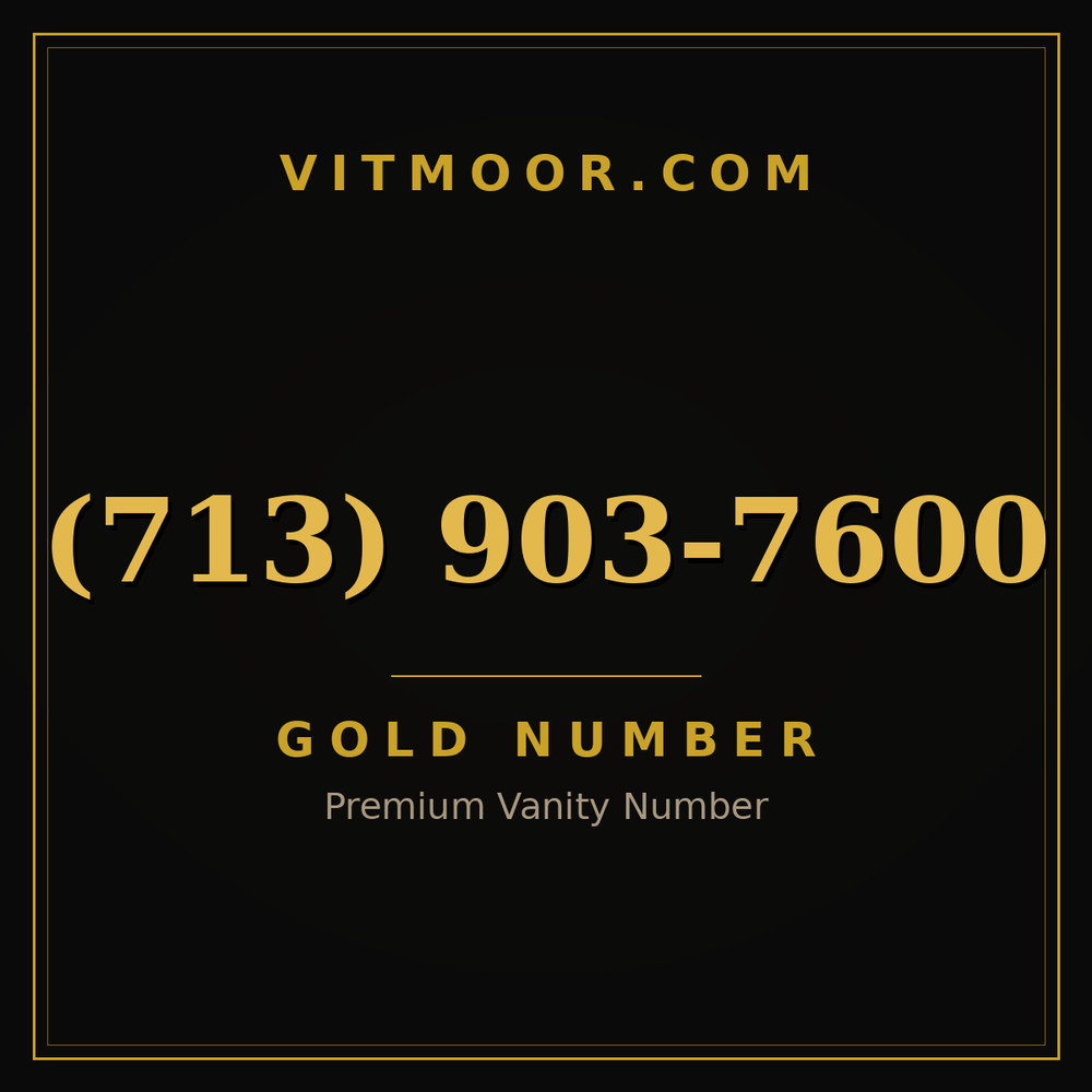 713 903-7600