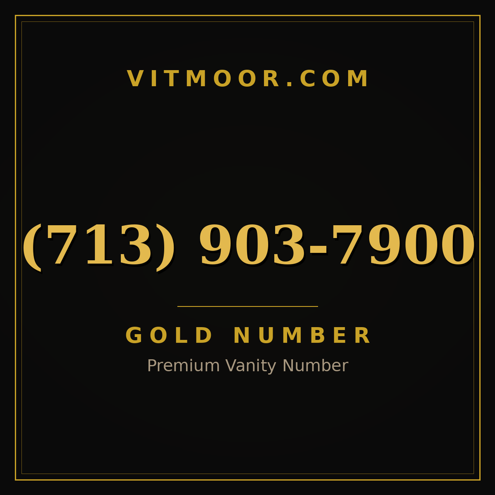 713 903-7900