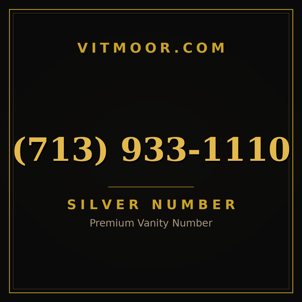 713 933-1110