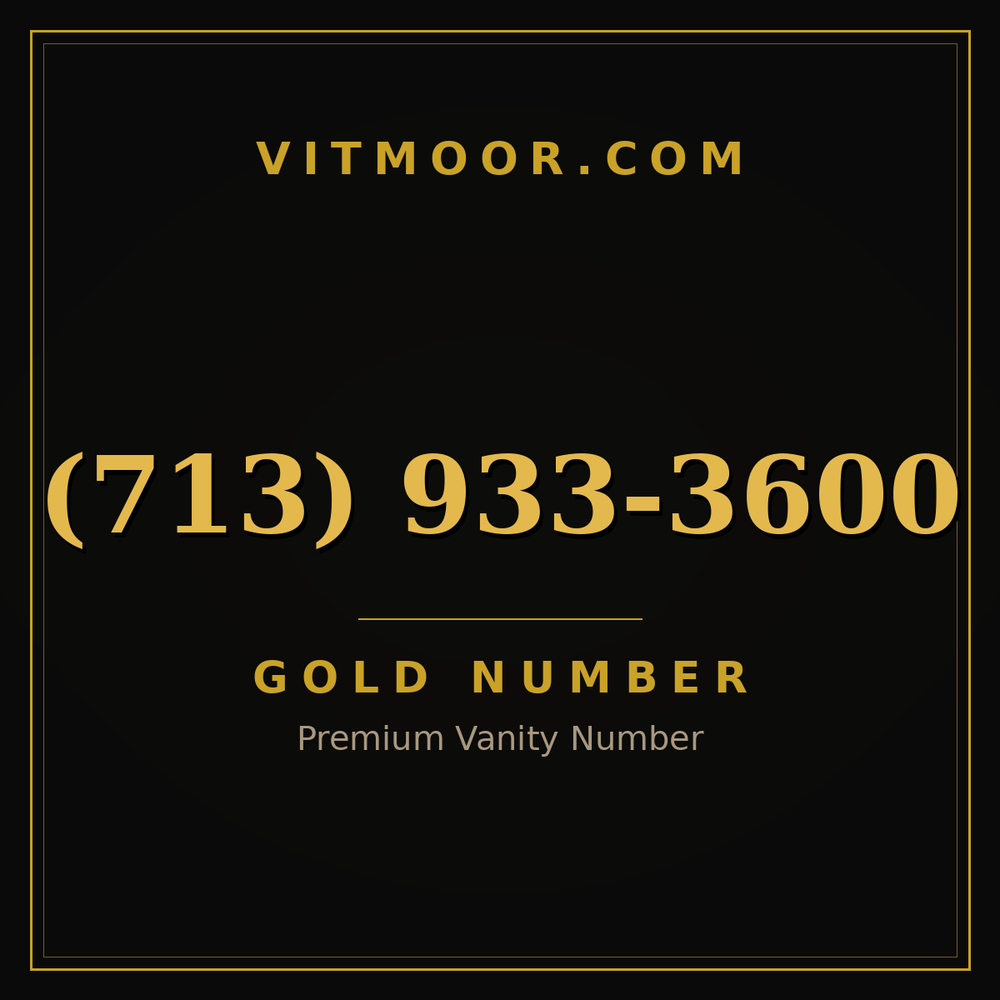713 933-3600