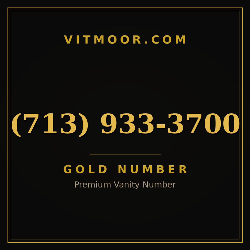 713 933-3700