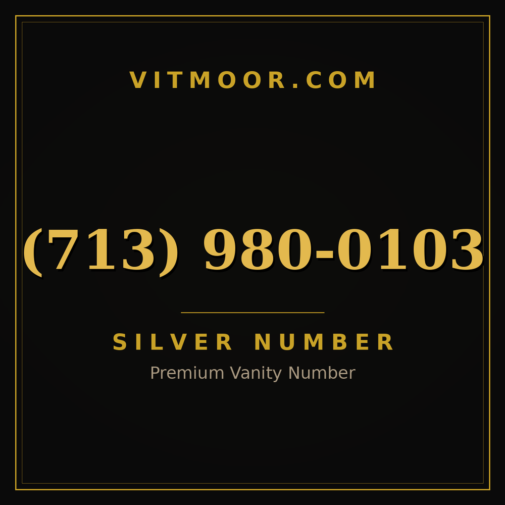 713 980-0103