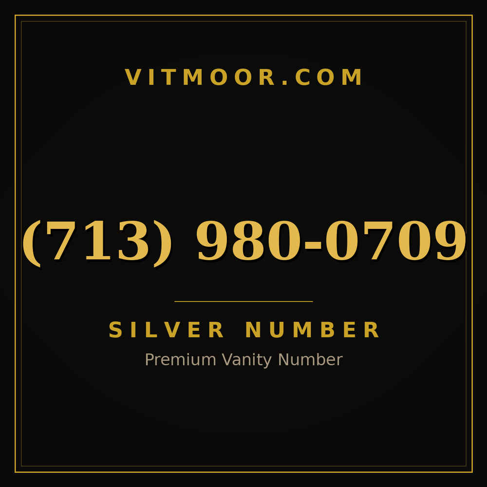 713 980-0709