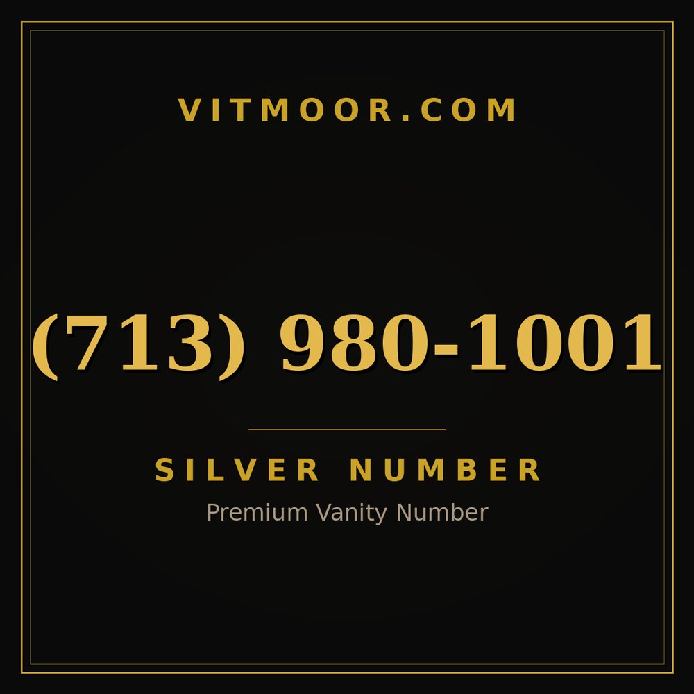 713 980-1001