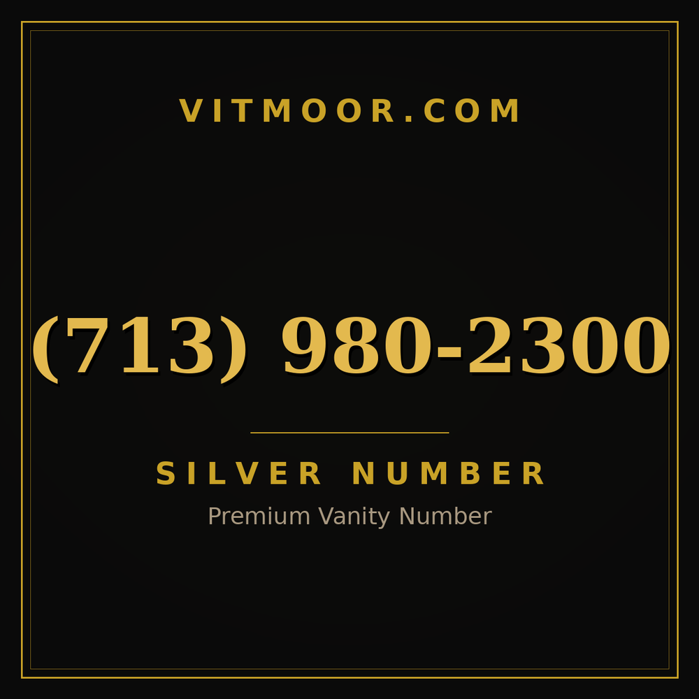 713 980-2300