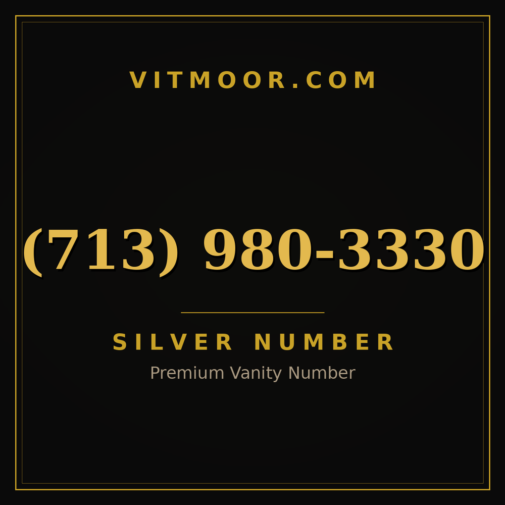 713 980-3330