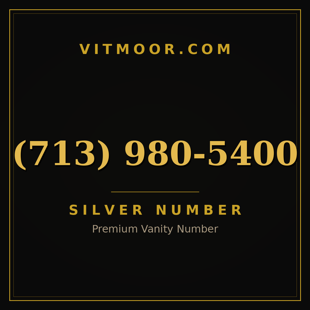 713 980-5400