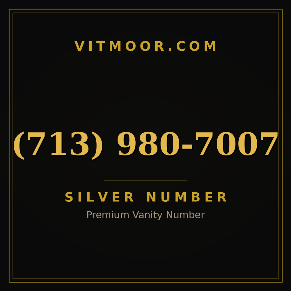 713 980-7007