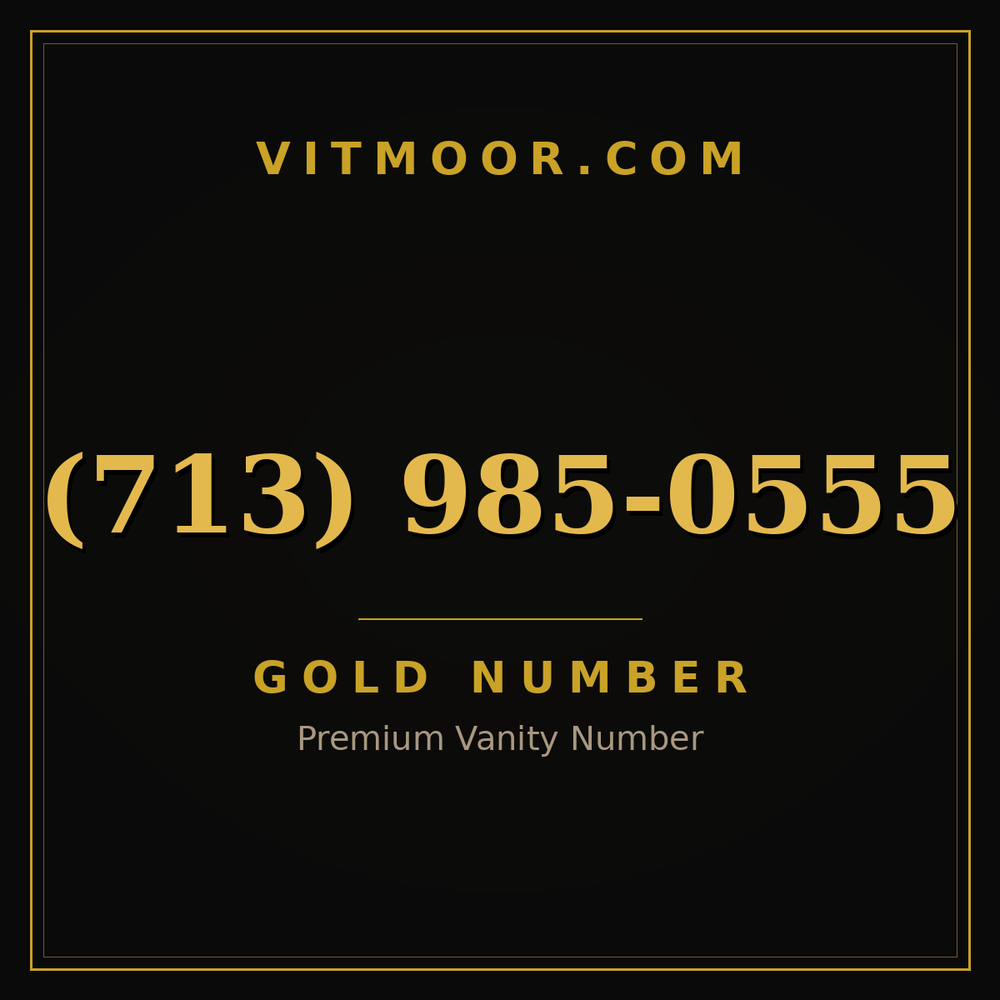 713 985-0555