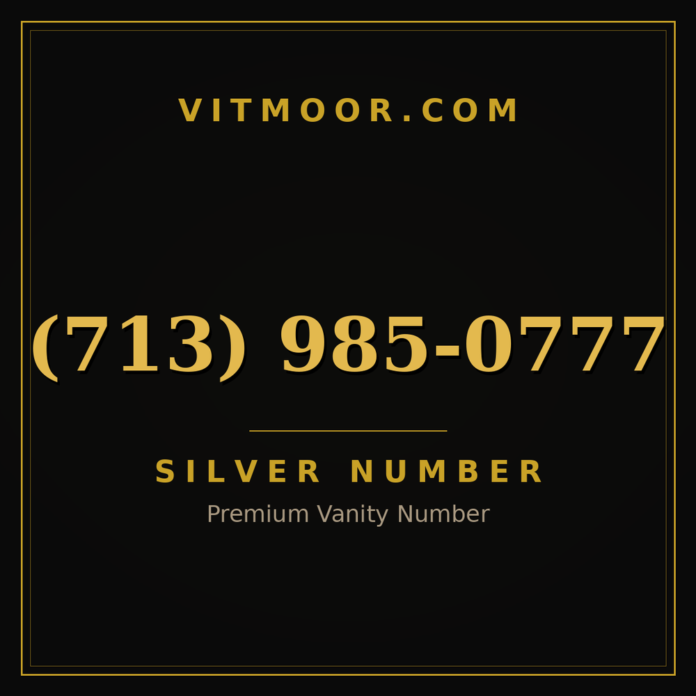 713 985-0777