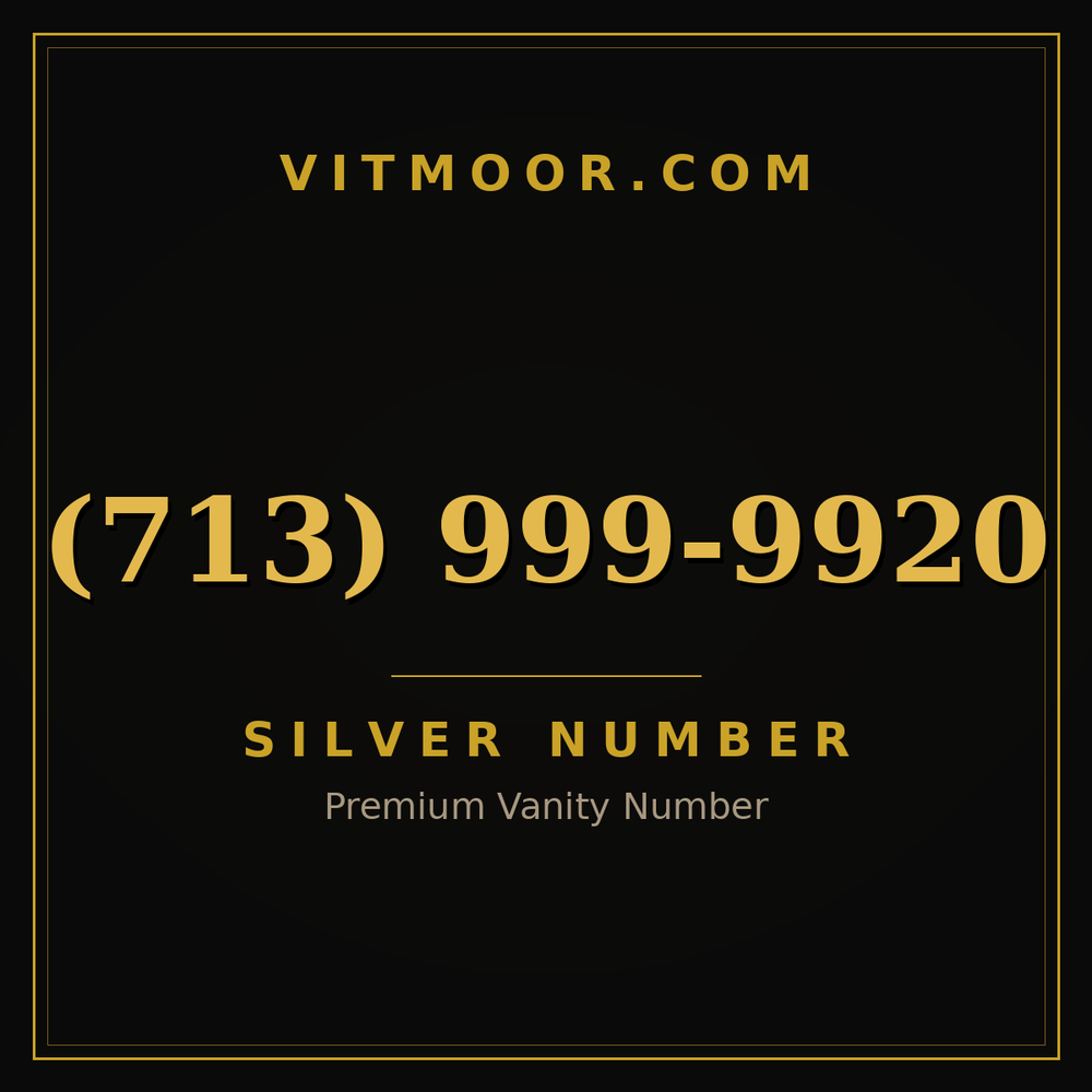 713 999-9920