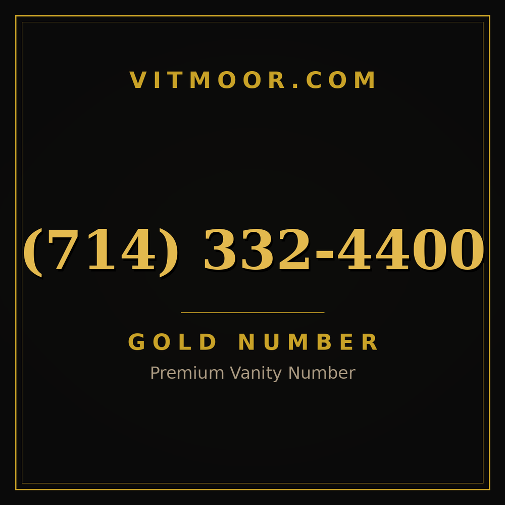 714 332-4400