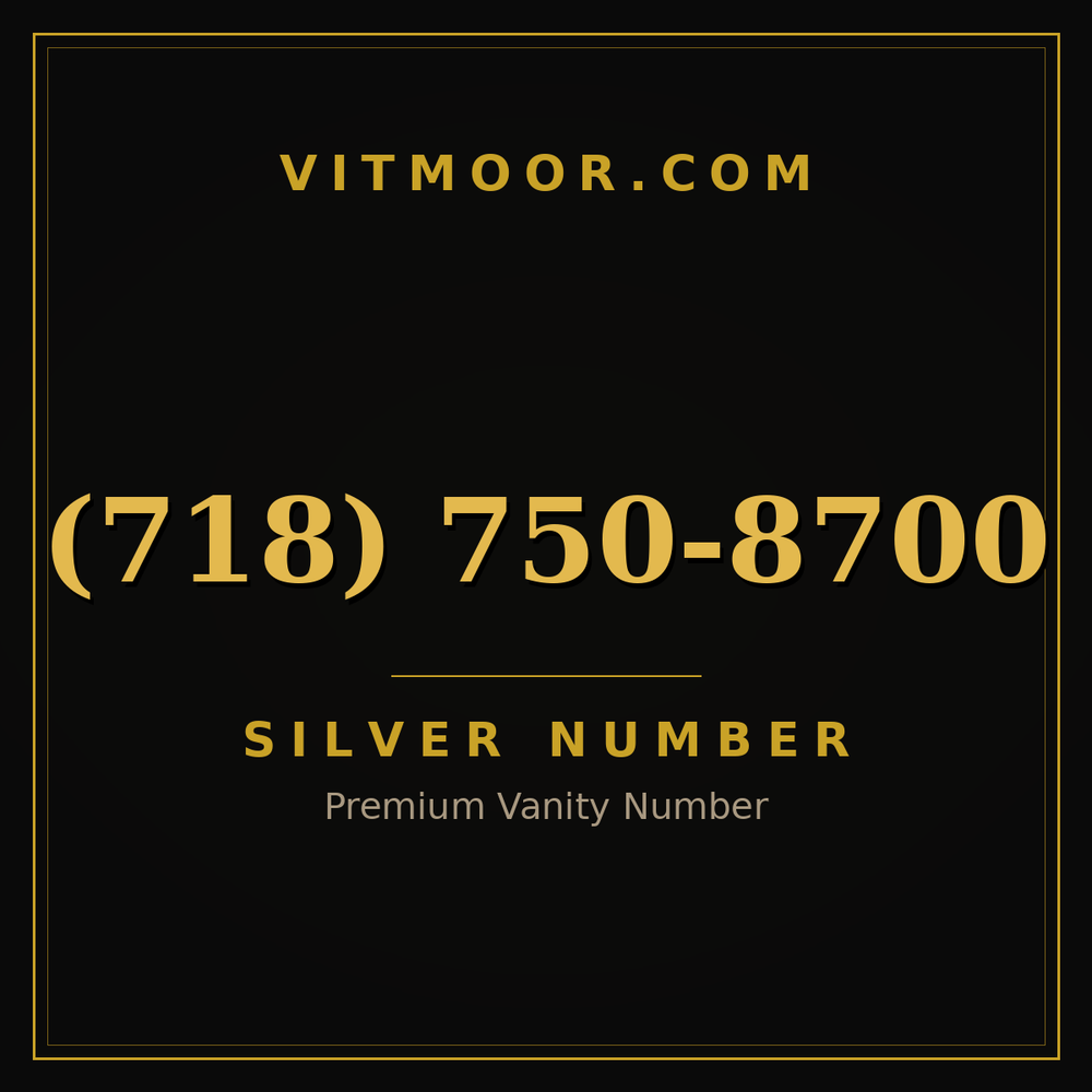 718 750-8700
