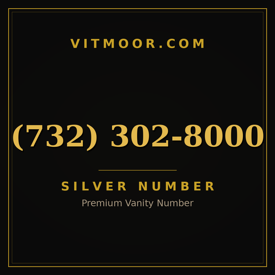 VITMOOR Silver premium number (732) 302-8000