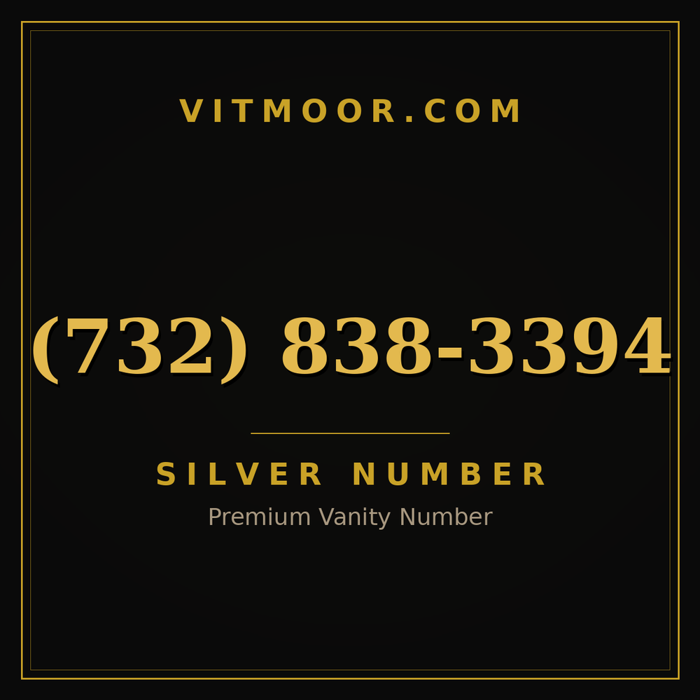 732 838-3394
