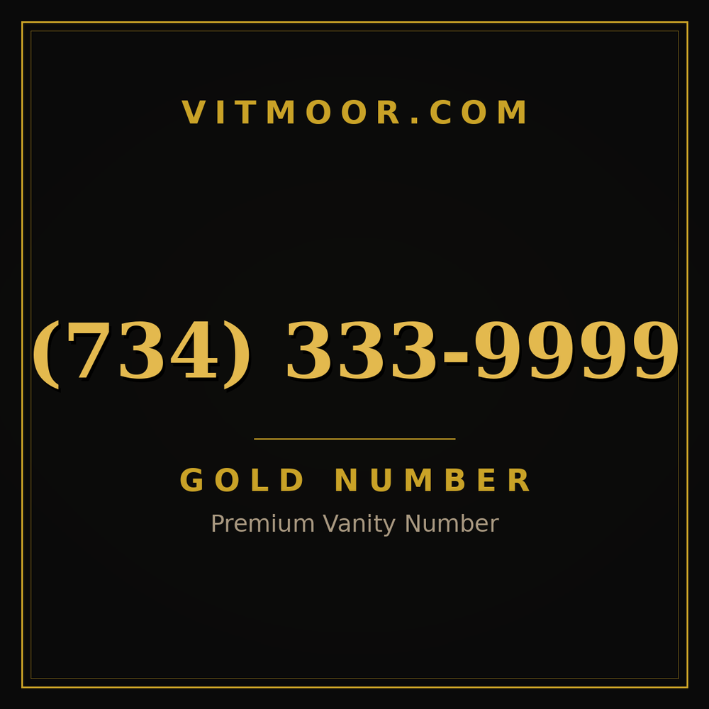 734 333-9999