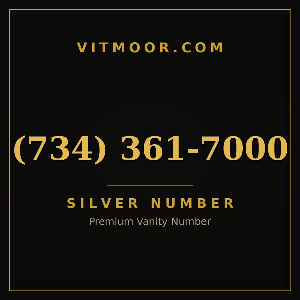 734 361-7000