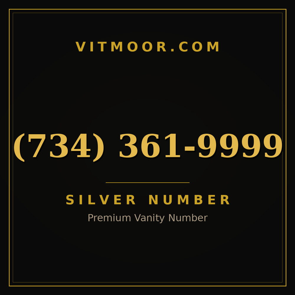734 361-9999