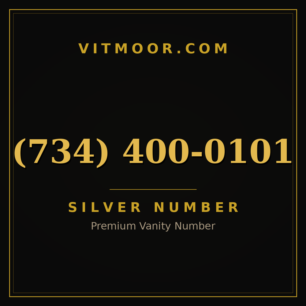734 400-0101