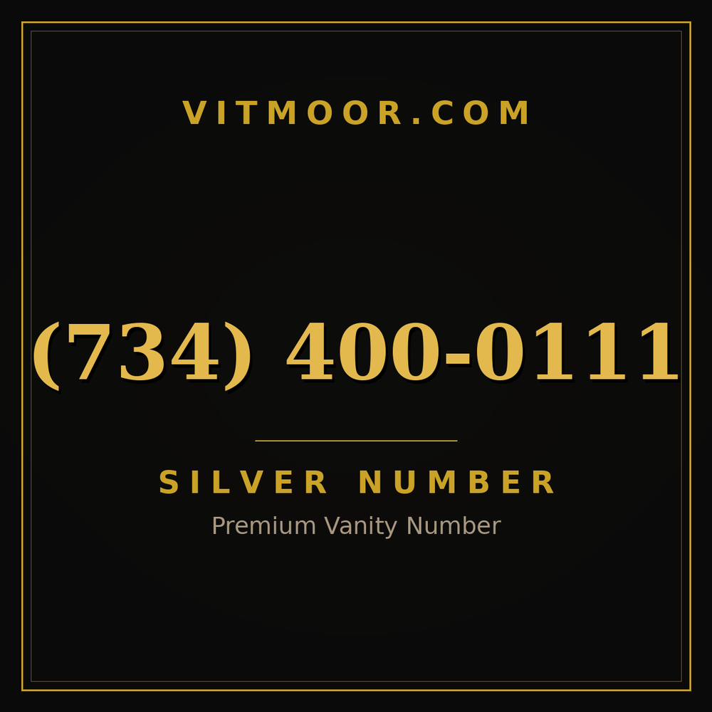 734 400-0111
