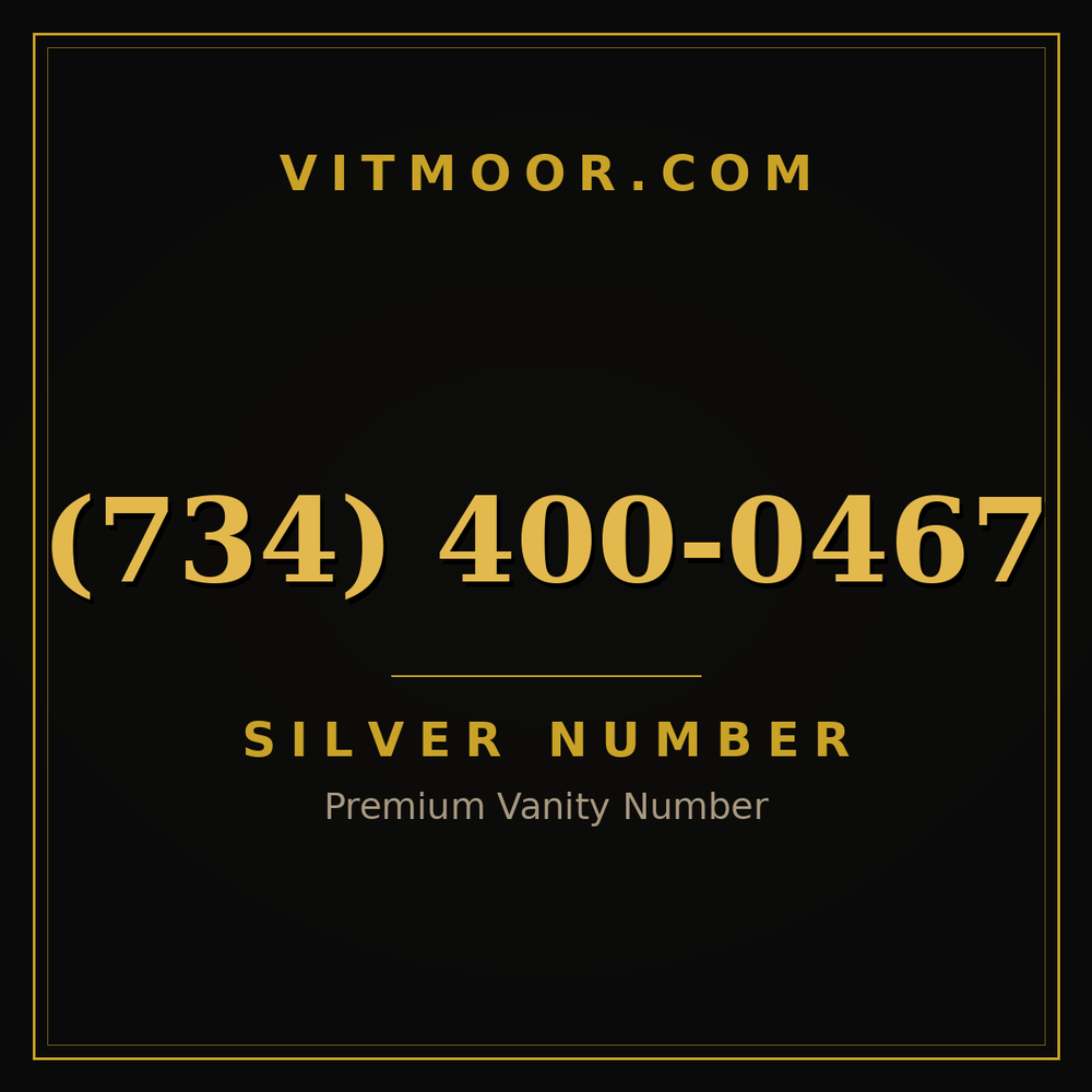 734 400-0467