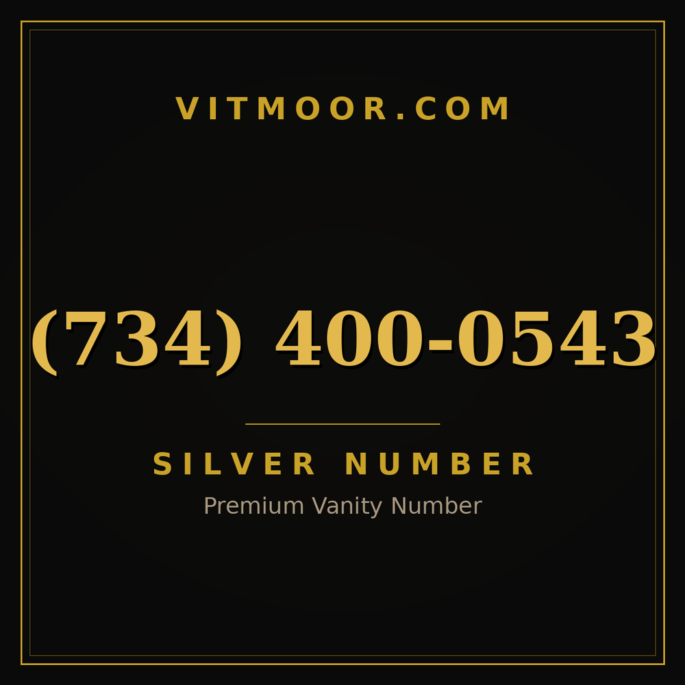 734 400-0543