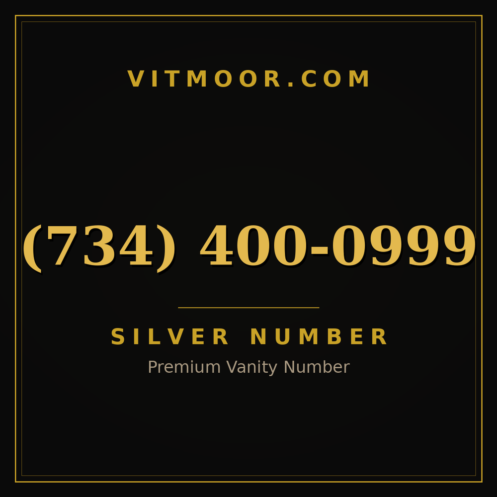 734 400-0999