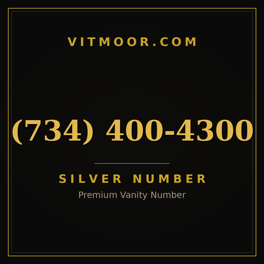 734 400-4300