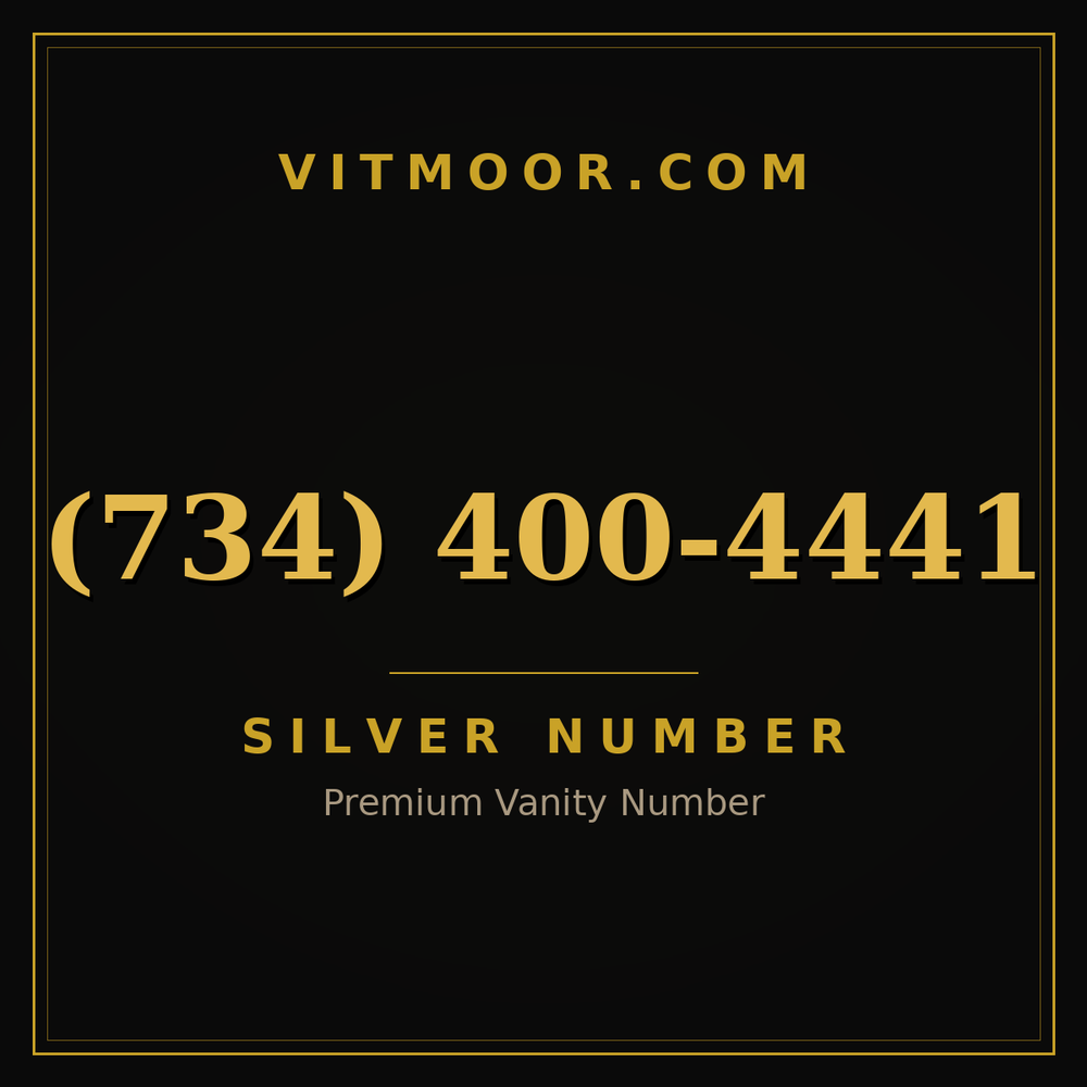 734 400-4441