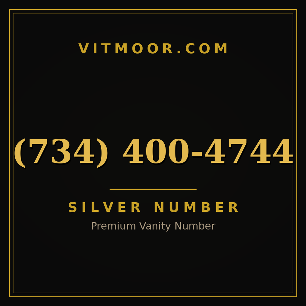 734 400-4744
