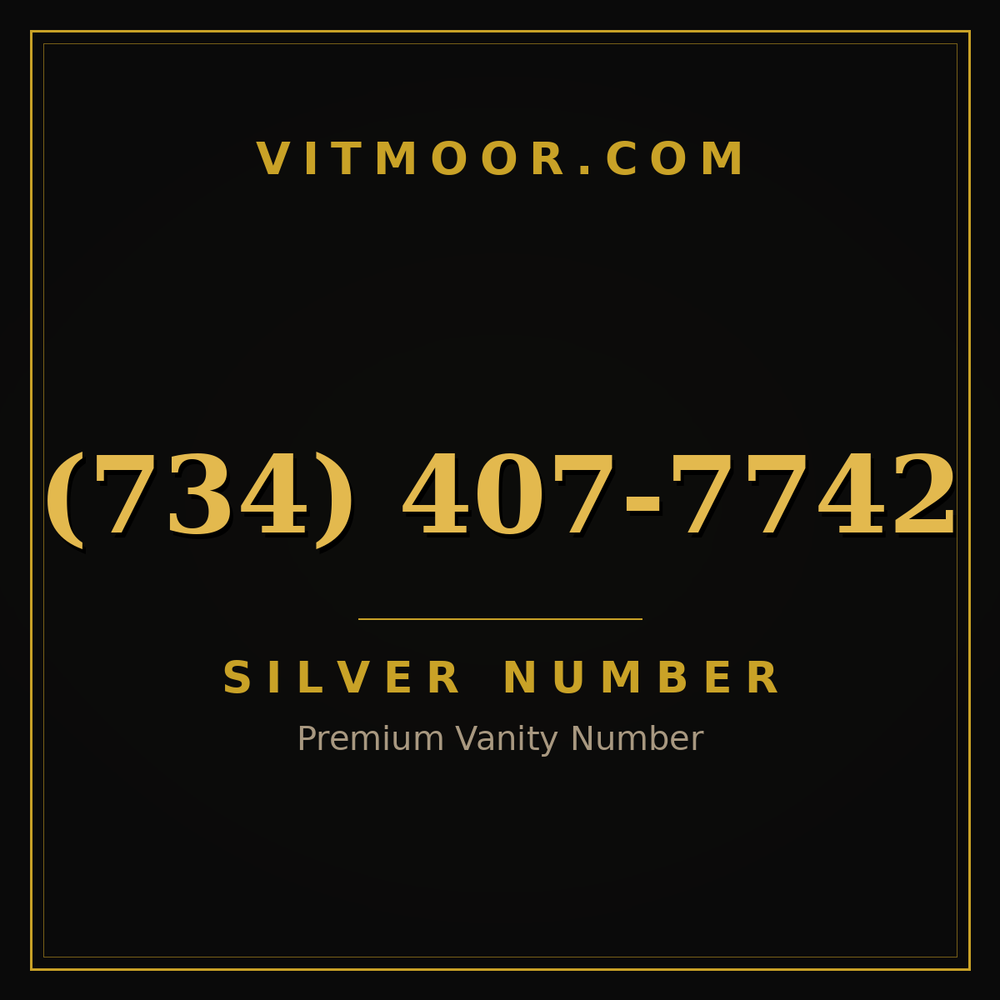 734 407-7742