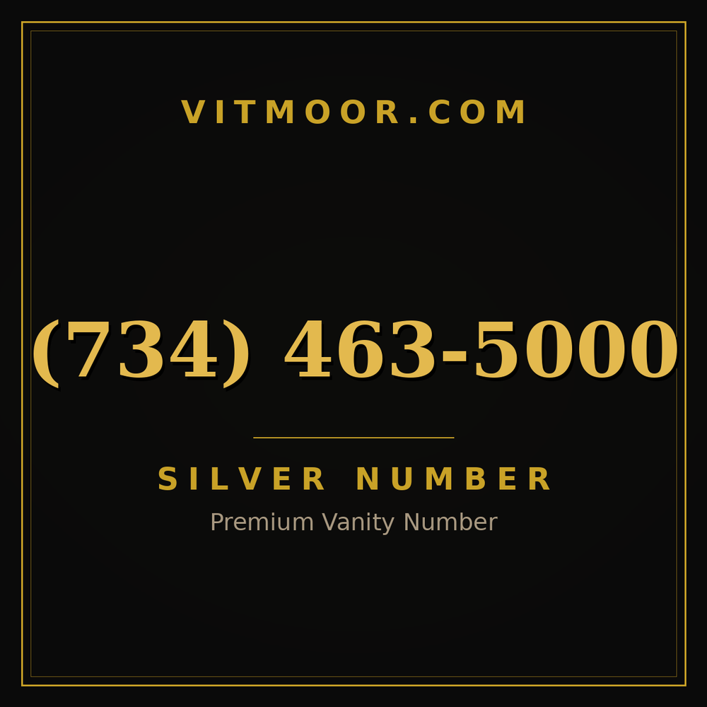 734 463-5000