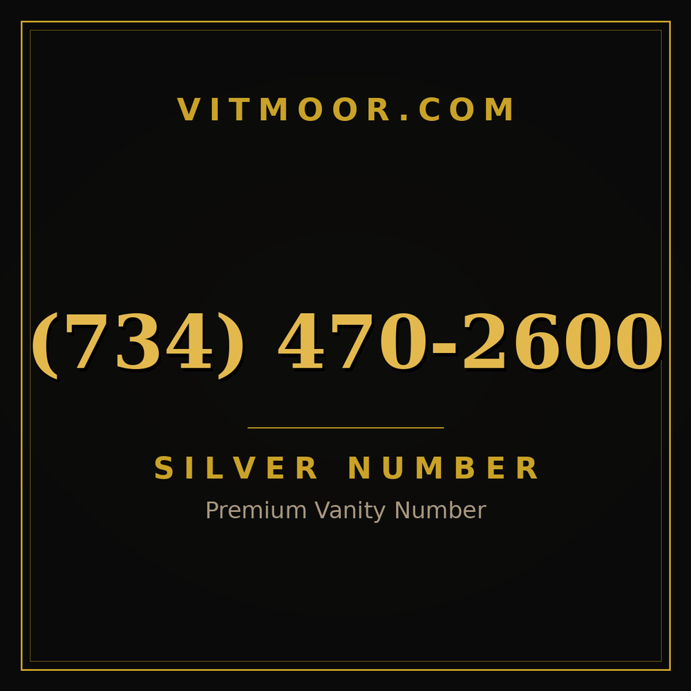 734 470-2600