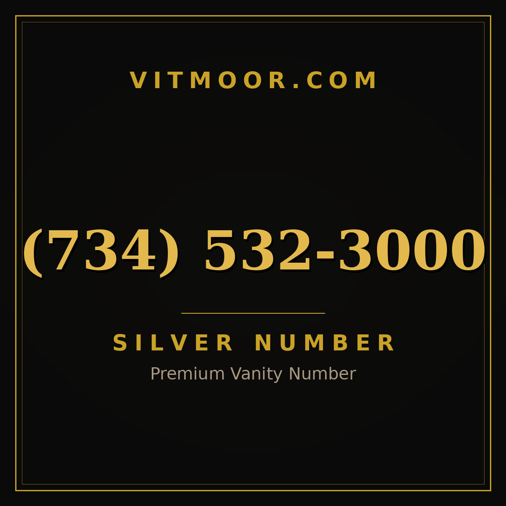 734 532-3000