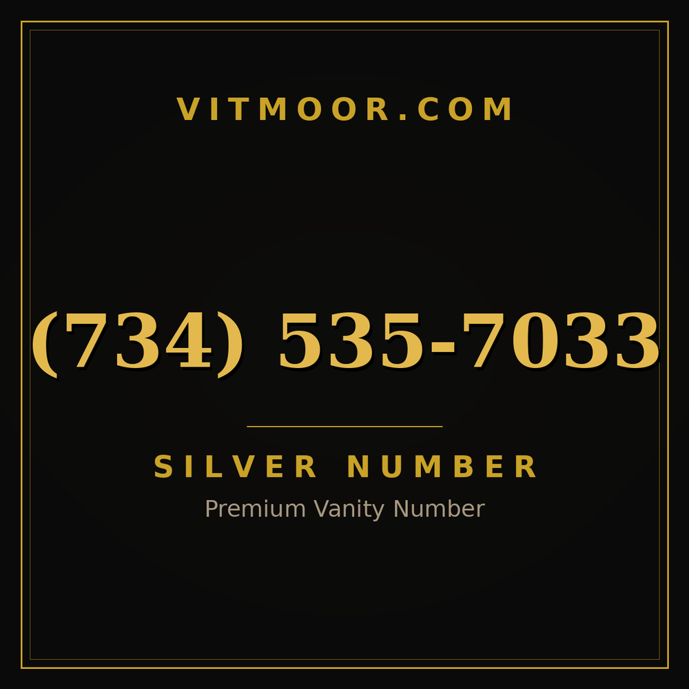 734 535-7033