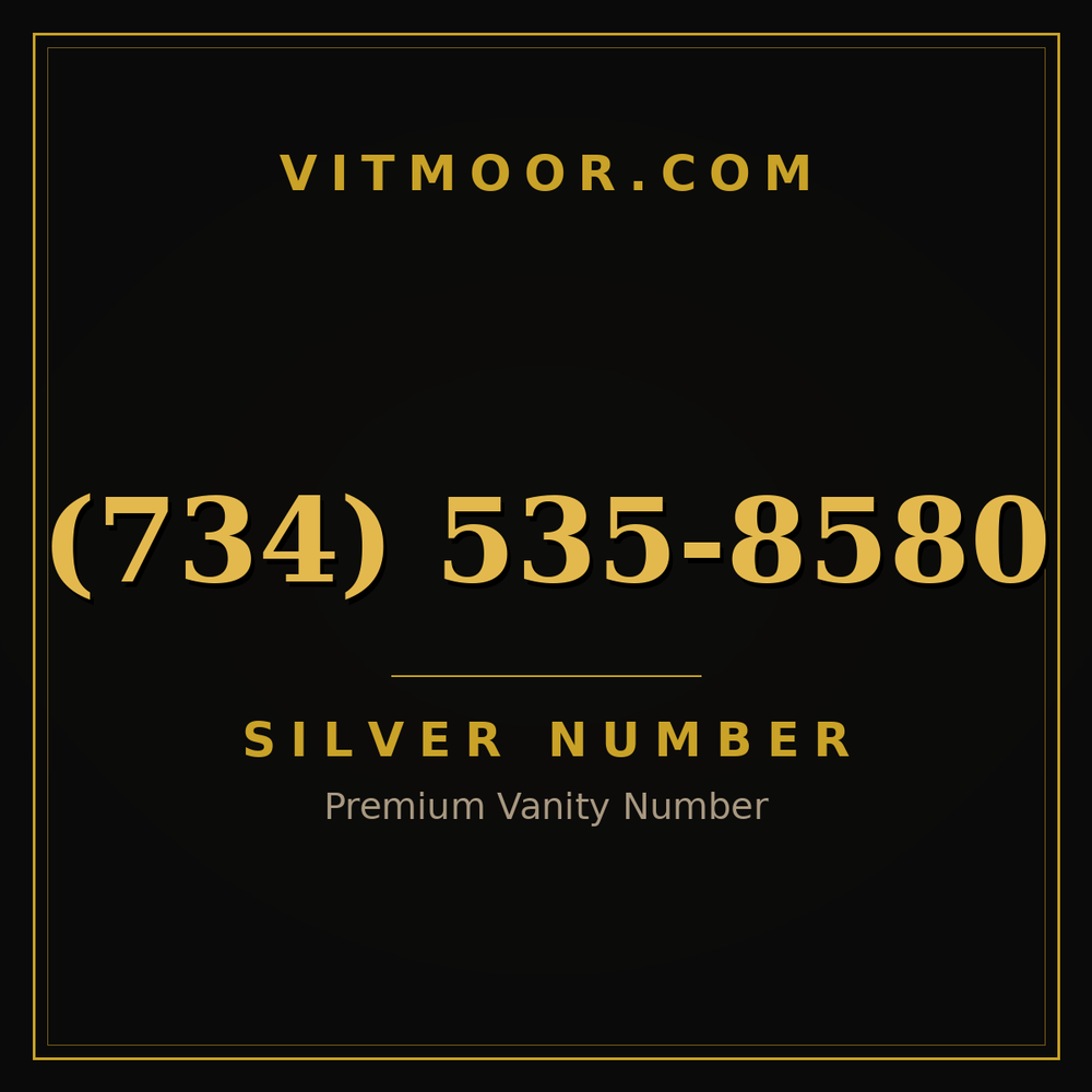 734 535-8580