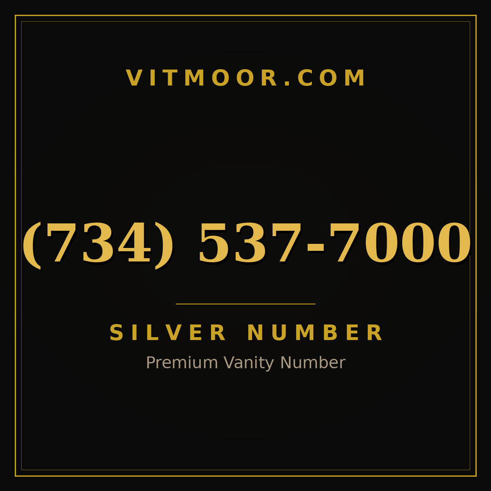 734 537-7000