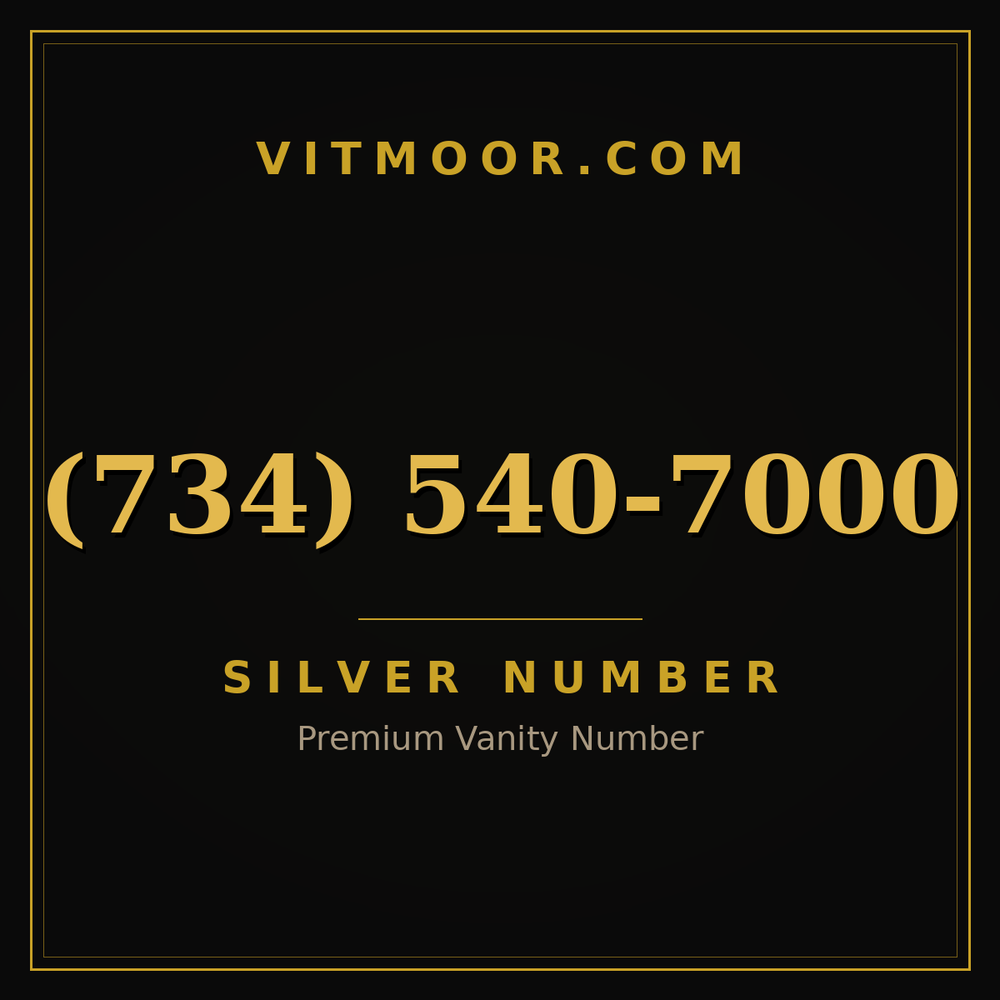 734 540-7000